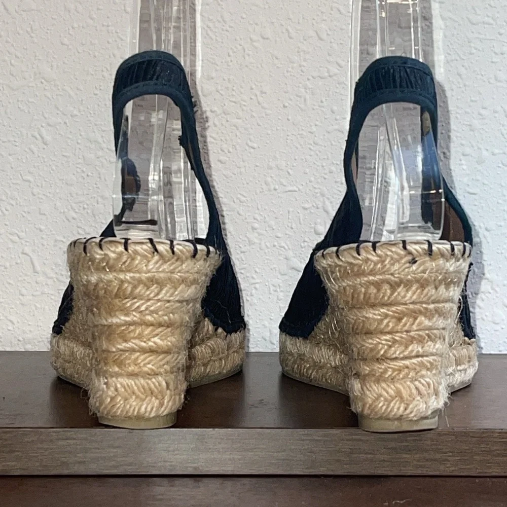 Azura Made In Spain Jeanette Espadrilles Black Sz. 38